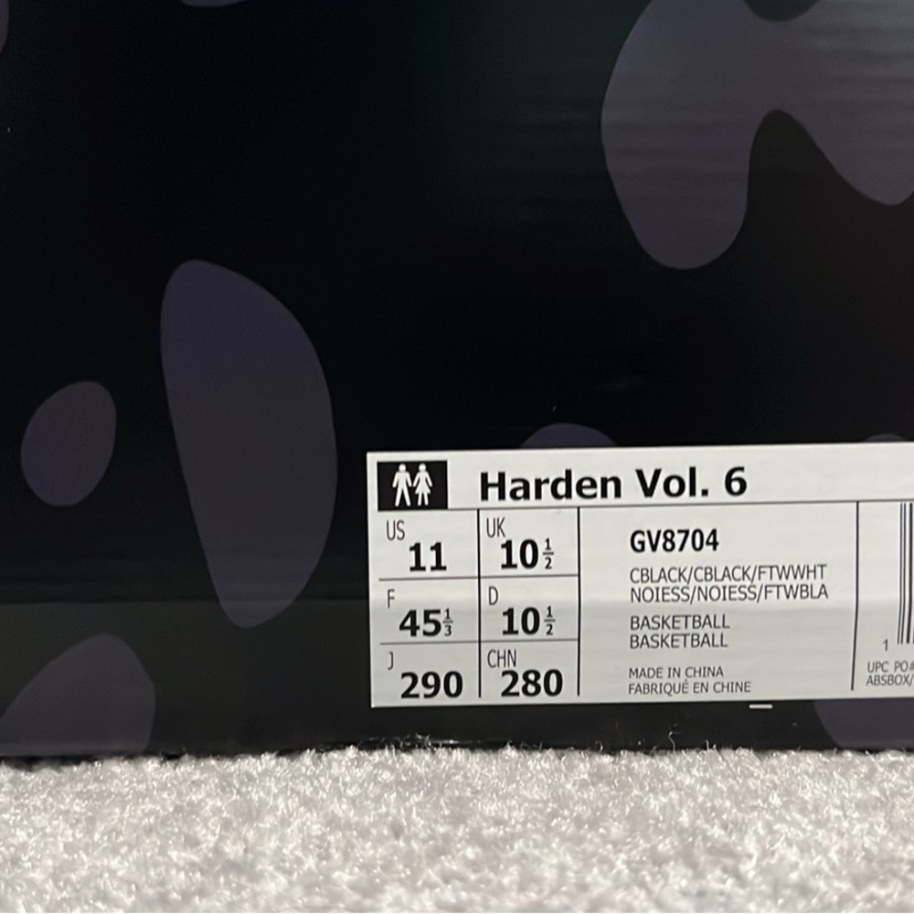 CHEAP BASKETBALL SHOES harden vol 6 size 11 - Picture 8 of 8